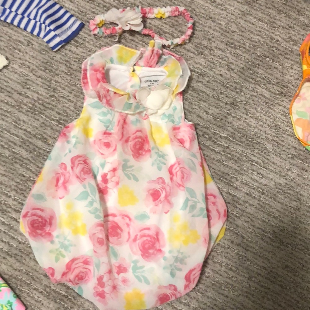 6 month Little Me romper